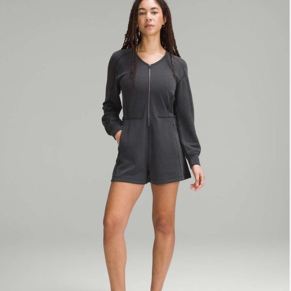 lululemon athletica Pants - 69. Lululemon Ribbed Softstreme Long-Sleeve Romper Size 6
